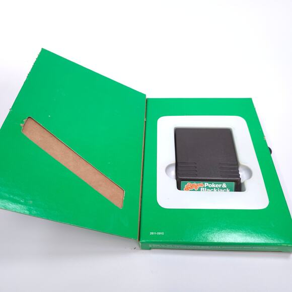 Mattel Intellivision Poker & Blackjack Video Game With Box and Inserts - Picture 3 of 3